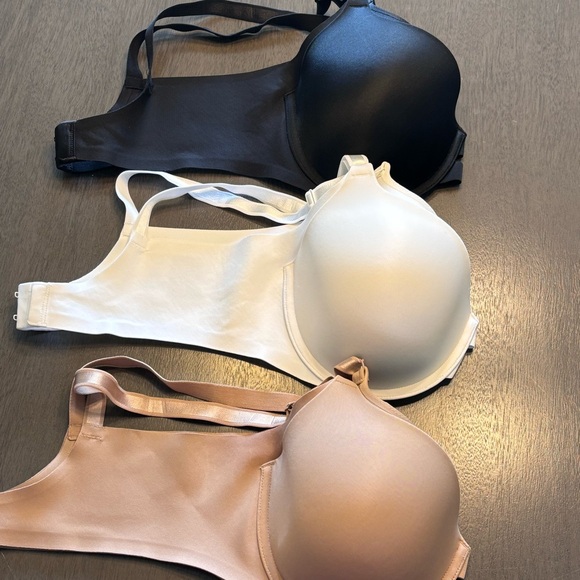 Warner's Other - NWOT Warner's Women's Bra Set - Black, White, and Tan Size 38C    SET OF 3